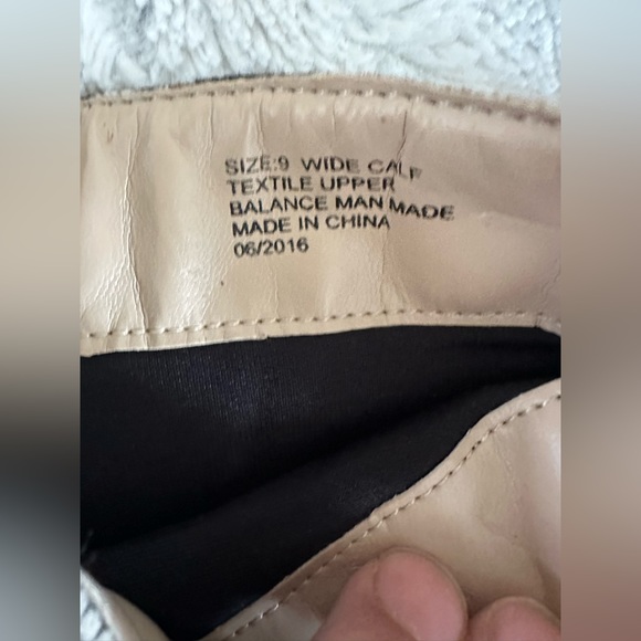 Plume Farylrobin Southwestern Style Boots wide calf ~ Size 9 - Picture 5 of 11